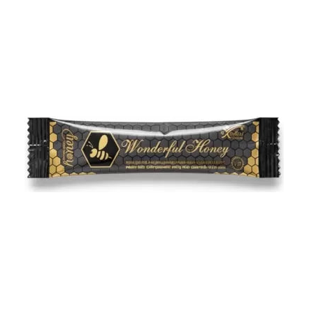 Miere afrodisiaca naturala, 12 plicuri x 12 g, Wonderful Honey - imaginea 2