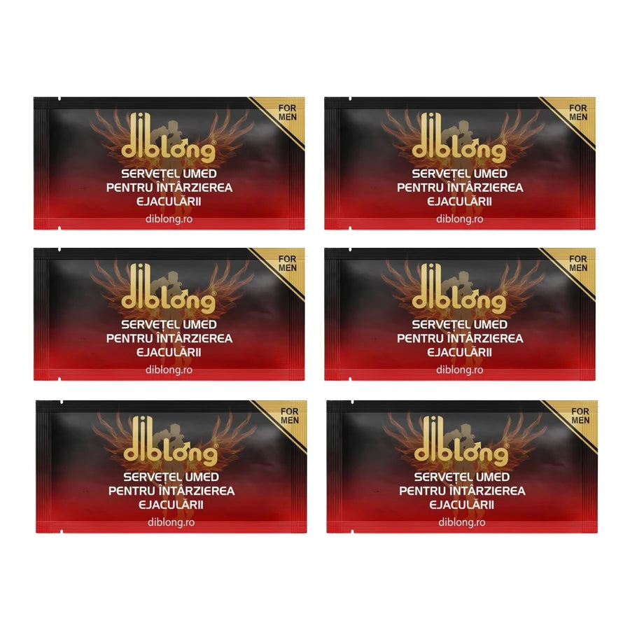 Diblong Delay Wipe, 6 buc