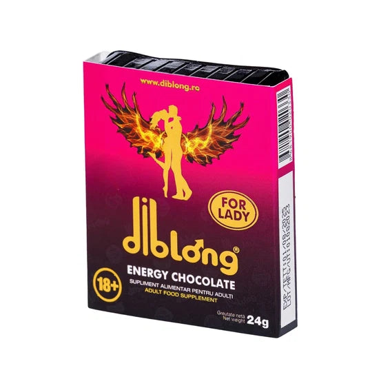 Diblong Energy Chocolate for Lady, 24g - imaginea 2