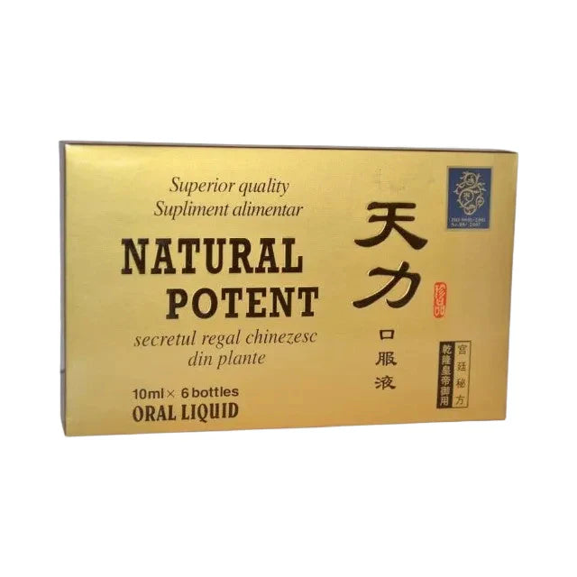 Set fiole NATURAL POTENT, 6 fiole