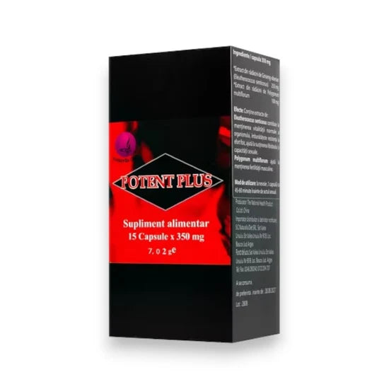 Capsule POTENT PLUS, 15 buc - imaginea 2