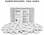 Prezervative Passion, Sensation, textura punctata, latex natural, lubrifiate, set 144 bucati