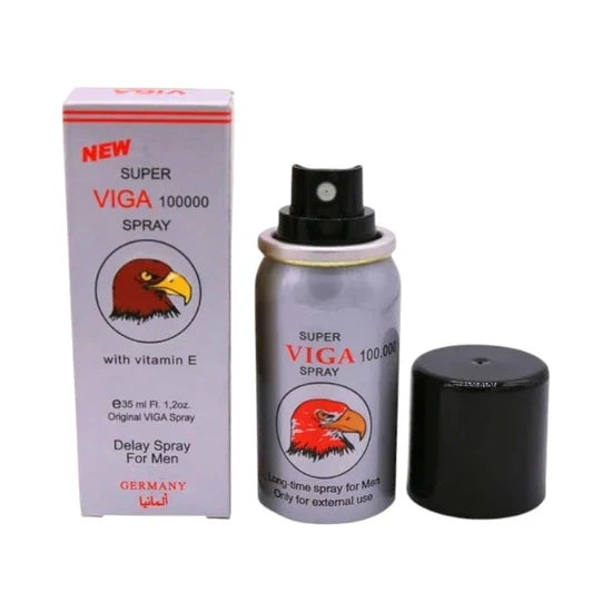 Spray SUPER VIGA 100000 Delay Spray for Men, pentru întârzierea ejaculării, cu vitamina E, 45 ml