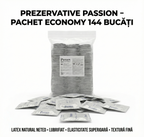 Prezervative PASSION, set 144 bucăți, latex natural - imaginea 2