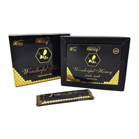 Miere afrodisiaca naturala, 12 plicuri x 12 g, Wonderful Honey