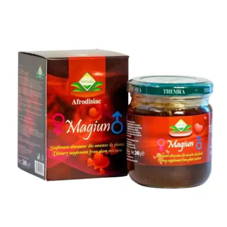 Magiun Afrodisiac Natural Unisex, poate susține potența și libidoul,  240 g