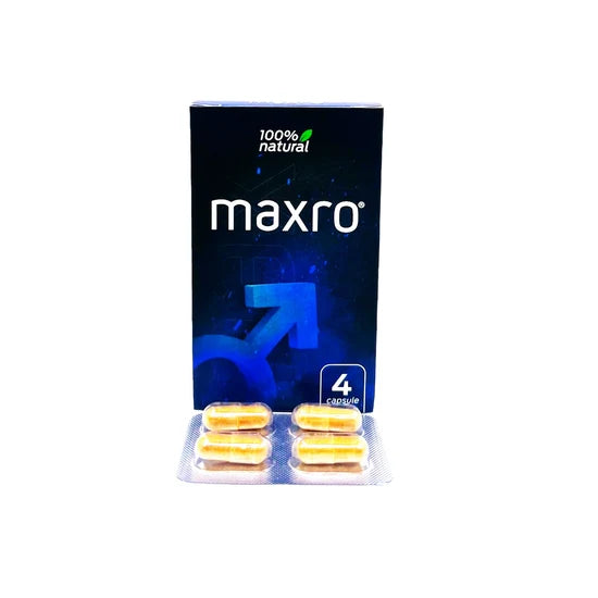 Capsule MAXRO pentru potență, 4 capsule