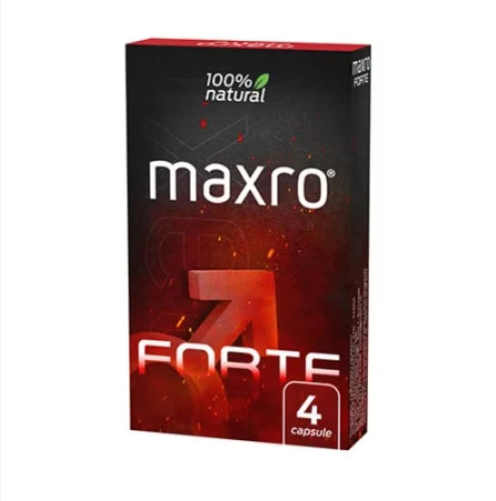 Capsule MAXRO FORTE pentru potență, 4 capsule - imaginea 5