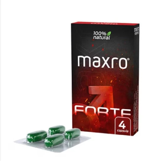Capsule MAXRO FORTE pentru potență, 4 capsule - imaginea 3
