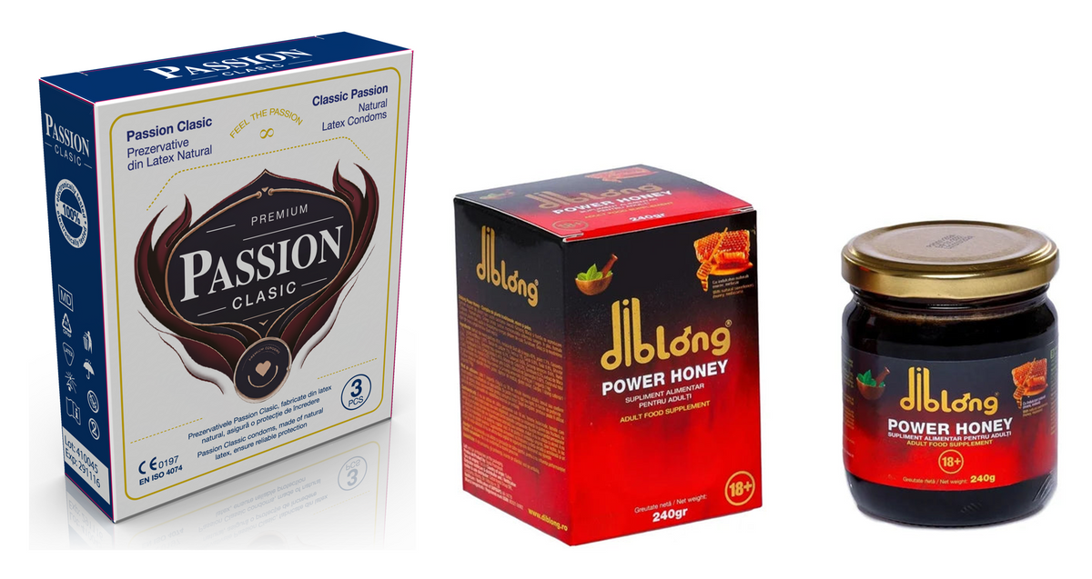 Pachet Generos — PASSION Clasic + Diblong Power Honey