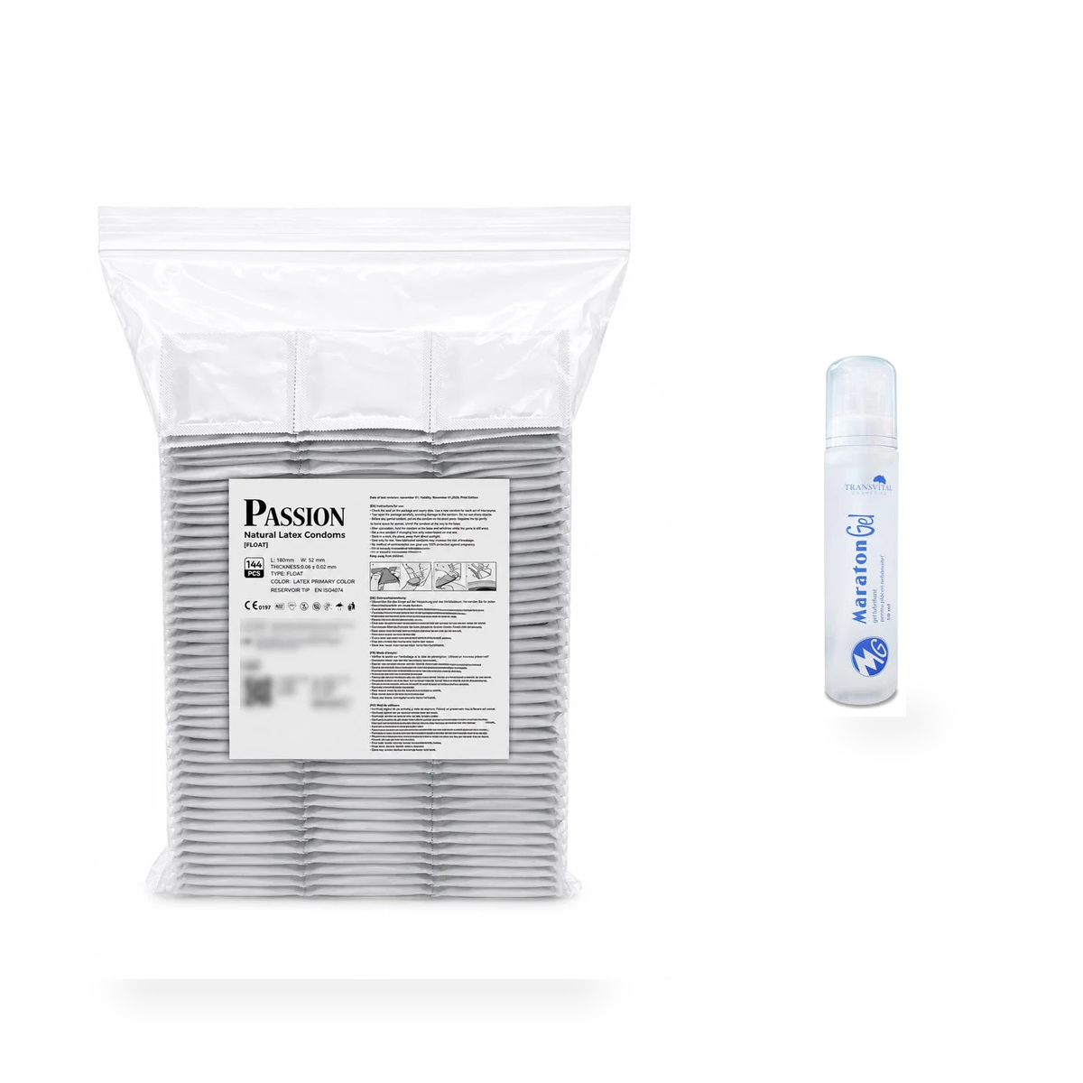 Pachet Sensation vrac 144 buc + MARATON Gel 50 ml