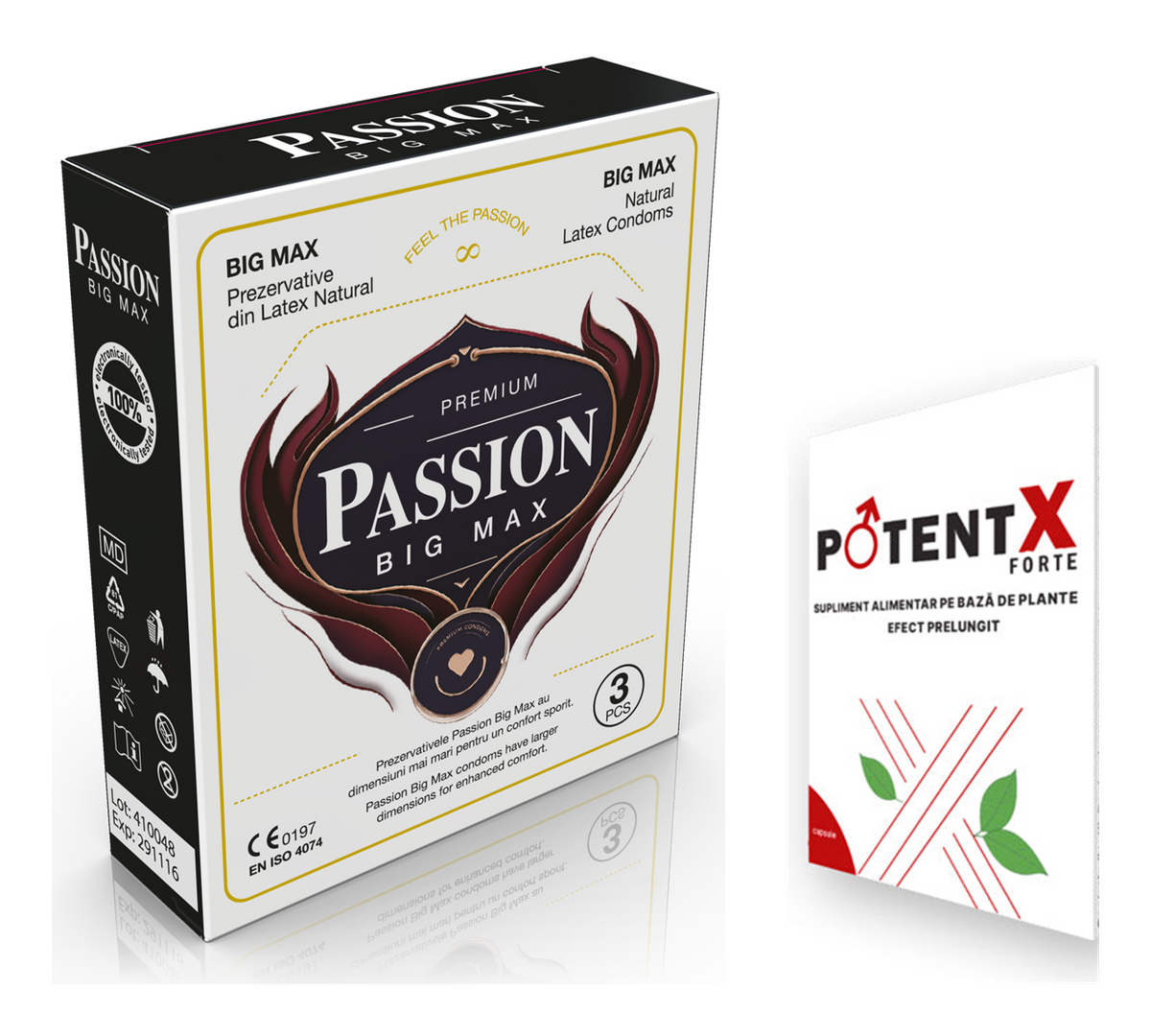 Pachet Start Rapid — PASSION Big Max + Capsule PotentX Forte