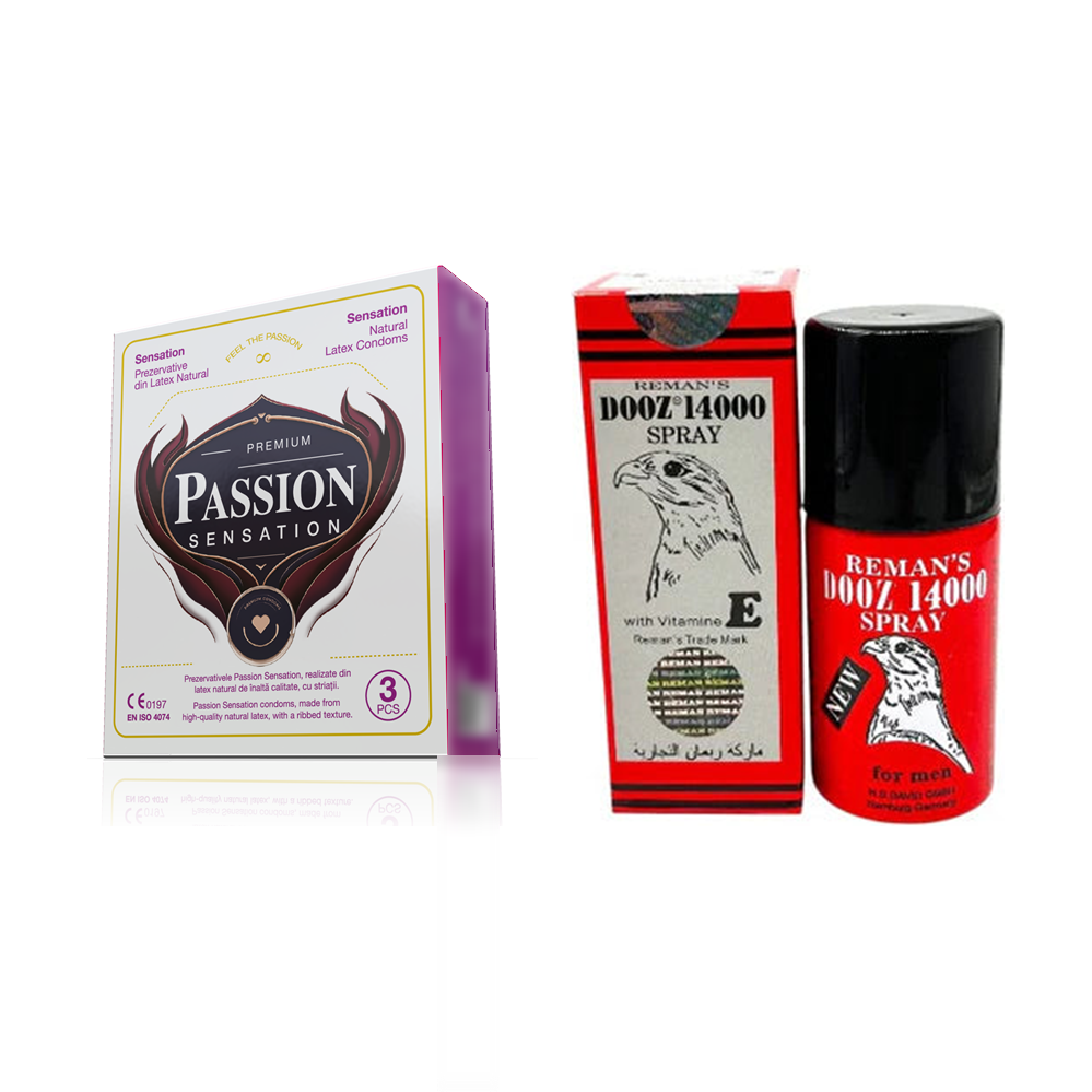 Pachet Weekend — PASSION Sensation + Spray DOOZ 14000