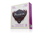 Prezervative PASSION Sensation, din latex natural