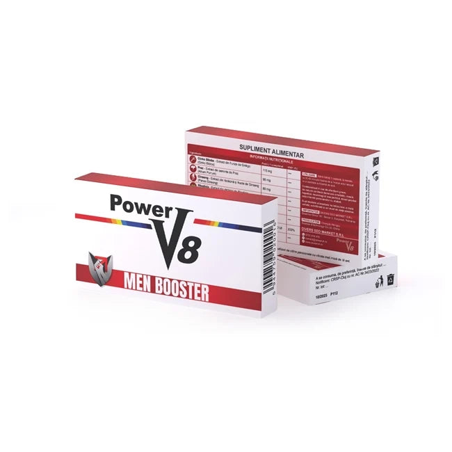 Capsule Power V8 pentru potență, 4 capsule - imaginea 3