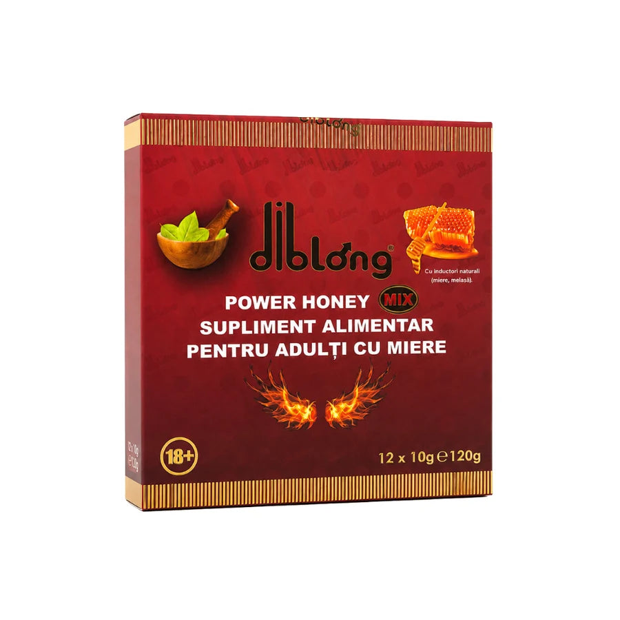 Diblong Power Honey, 12 plicuri x 10g - imaginea 3