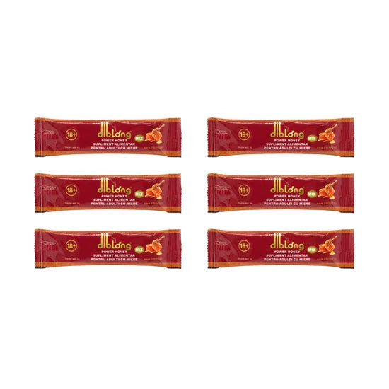 Diblong Power Honey, 6 plicuri x 10g