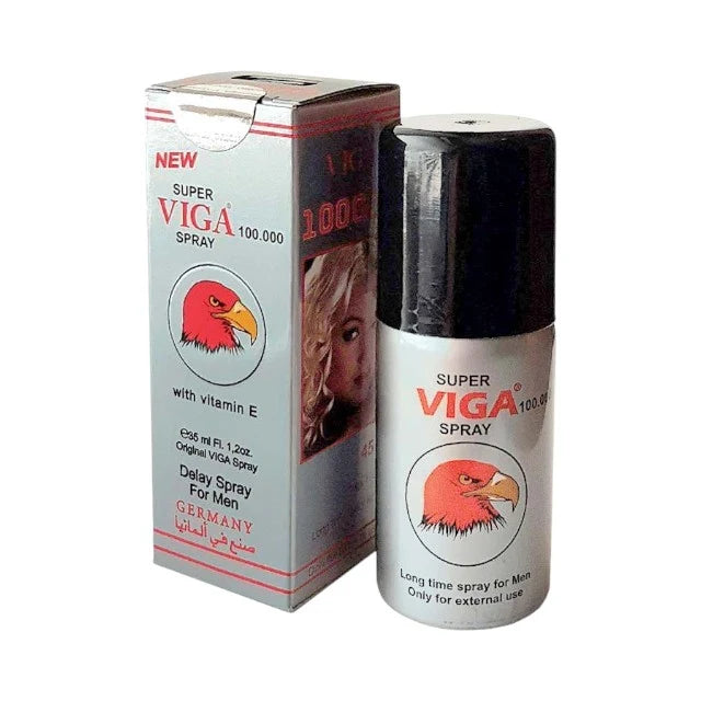 Spray SUPER VIGA 100000 Delay Spray for Men, pentru întârzierea ejaculării, cu vitamina E, 45 ml