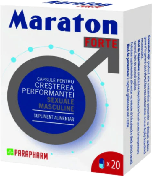 Cutia de capsule MARATON FORTE, decupată de pe fundal